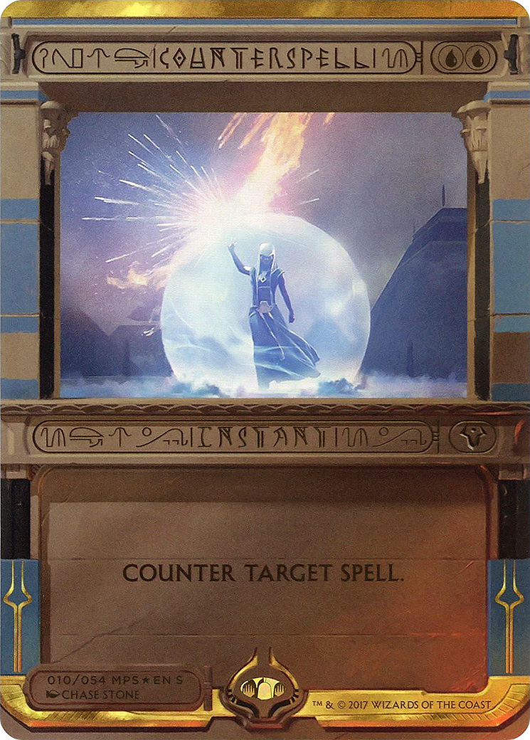 {R} Counterspell (Invocation) [Amonkhet Invocations][MP2 010] - Misty Mountain Games