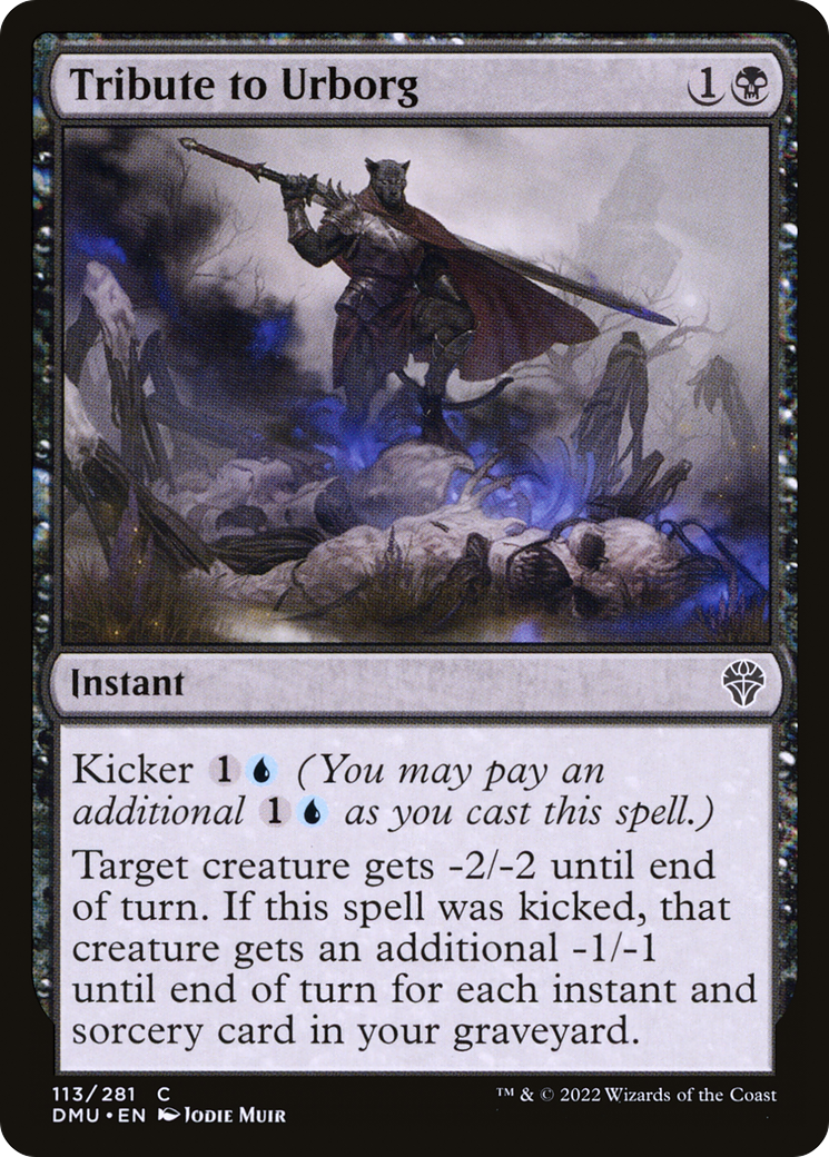 {C} Tribute to Urborg [Dominaria United][DMU 113]