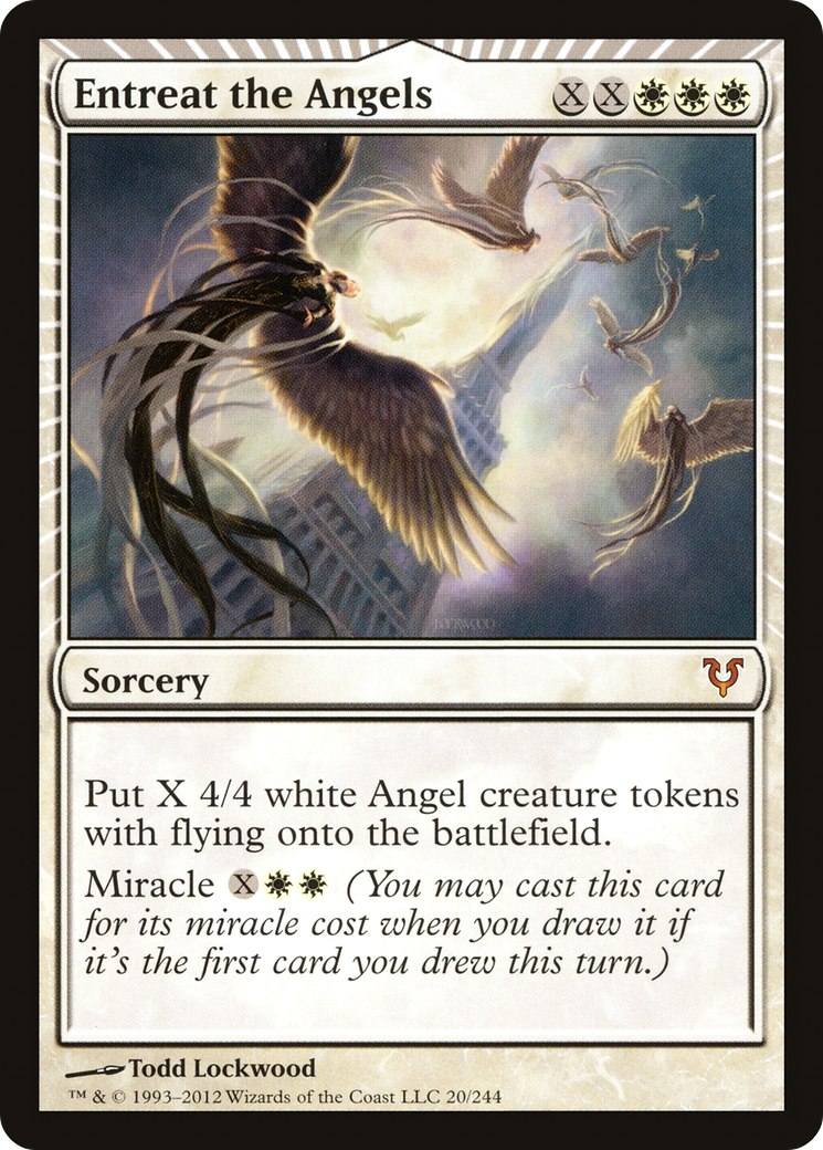 {R} Entreat the Angels [Avacyn Restored][AVR 020] - Misty Mountain Games