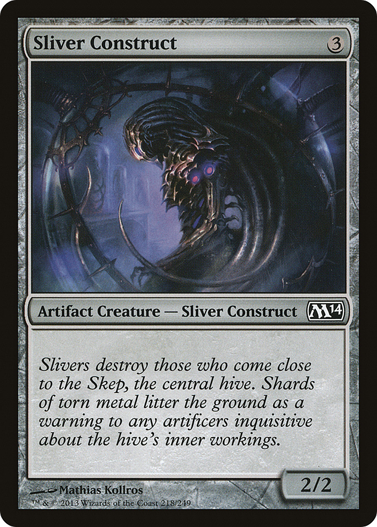 {C} Sliver Construct [Magic 2014][M14 218] - Misty Mountain Games