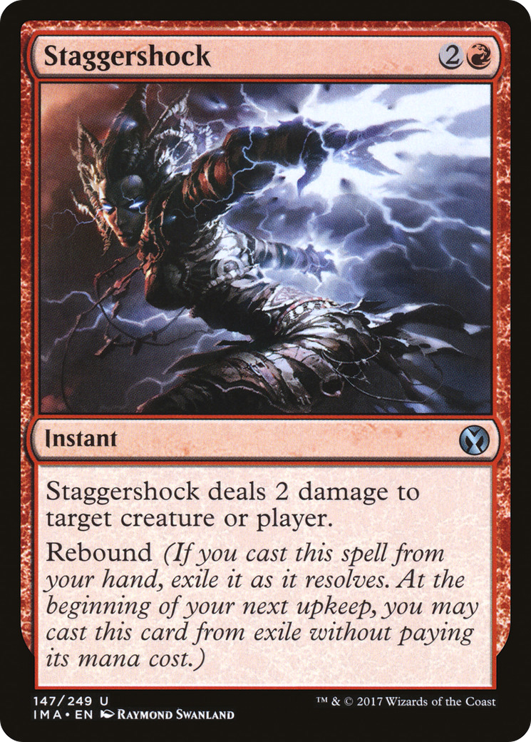 {C} Staggershock [Iconic Masters][IMA 147] - Misty Mountain Games