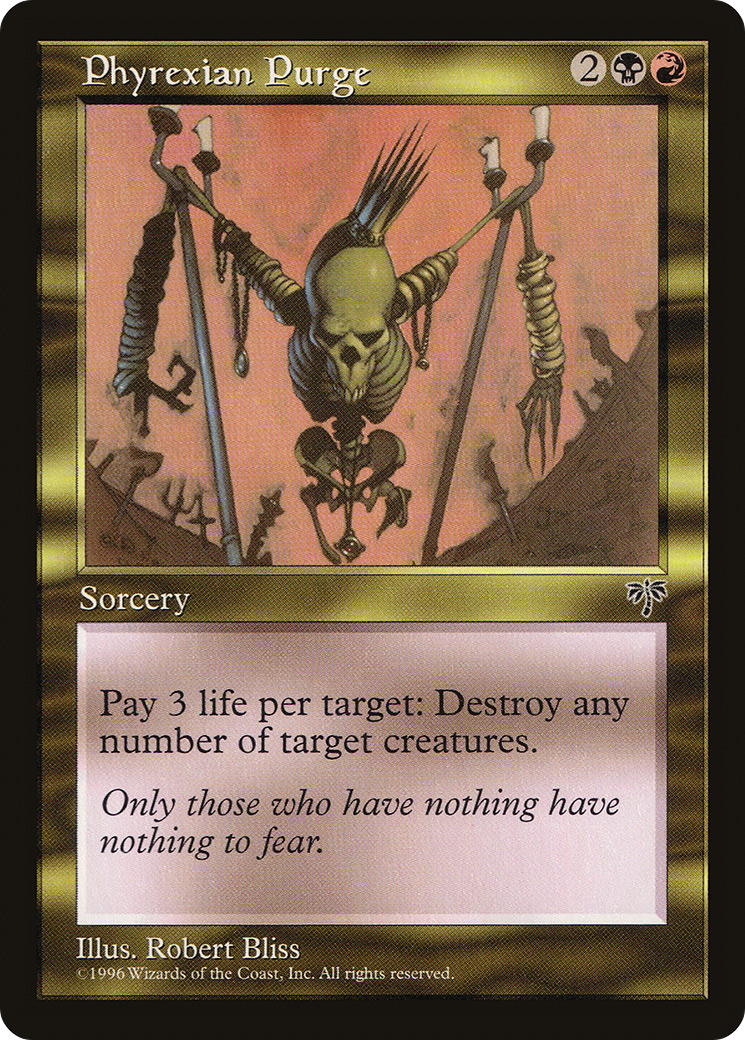 {R} Phyrexian Purge [Mirage][MIR 273] - Misty Mountain Games