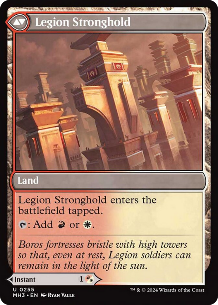 {C} Legion Leadership // Legion Stronghold [Modern Horizons 3][MH3 255]