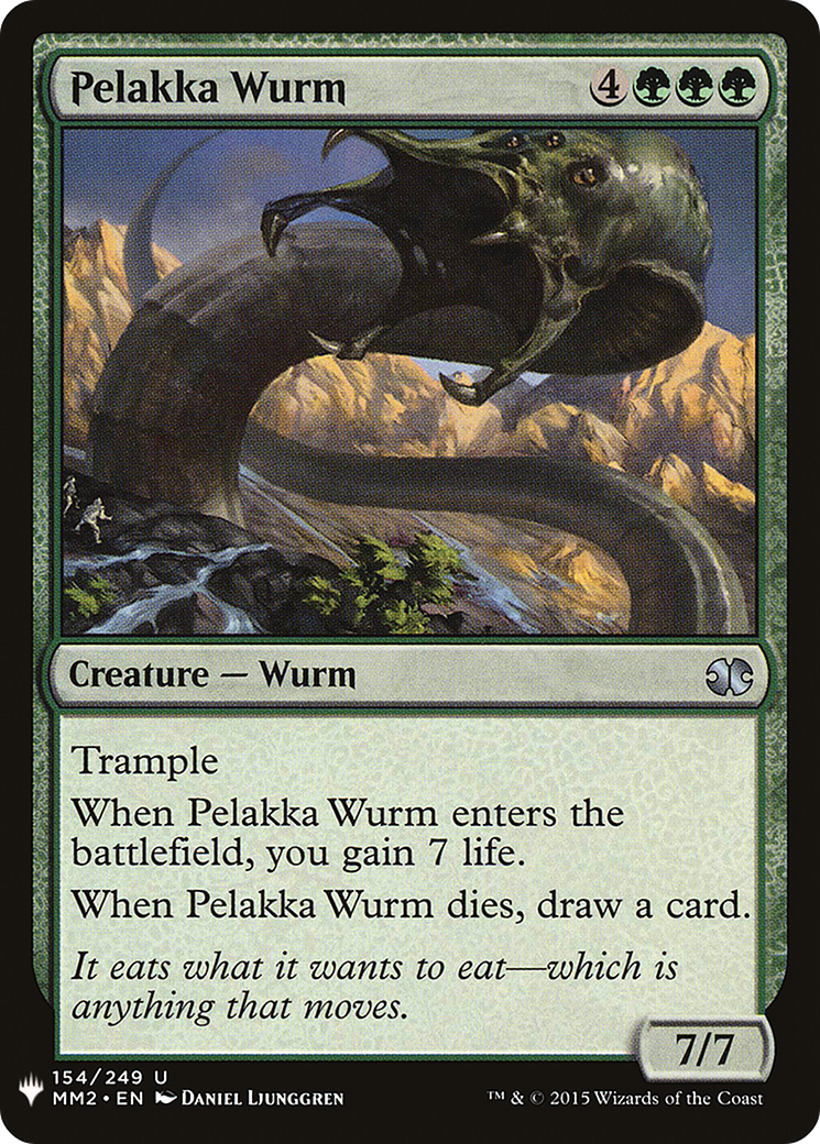 {C} Pelakka Wurm [Mystery Booster][LS MM2 154]
