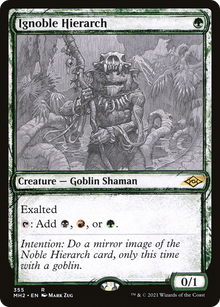 {R} Ignoble Hierarch (Sketch) [Modern Horizons 2][MH2 355]