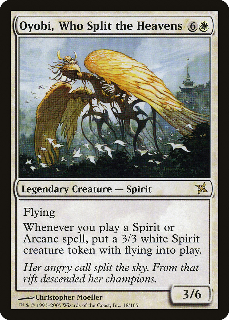 {R} Oyobi, Who Split the Heavens [Betrayers of Kamigawa][BOK 018] - Misty Mountain Games