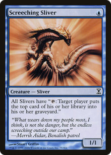 {C} Screeching Sliver [Time Spiral][TSP 075] - Misty Mountain Games