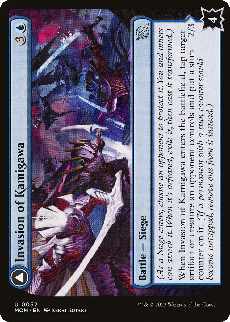 {C} Invasion of Kamigawa // Rooftop Saboteurs [March of the Machine][MOM 062]