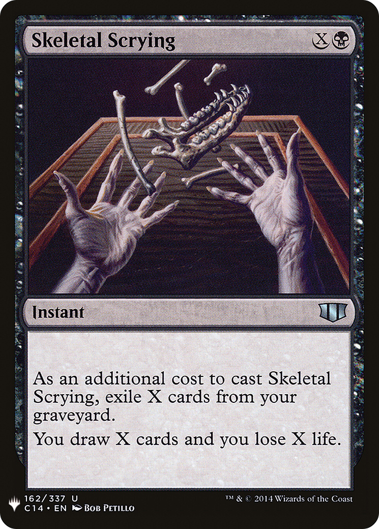 {C} Skeletal Scrying [Mystery Booster][LS C14 162]