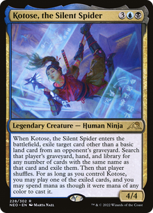 {R} Kotose, the Silent Spider [Kamigawa: Neon Dynasty][NEO 228]