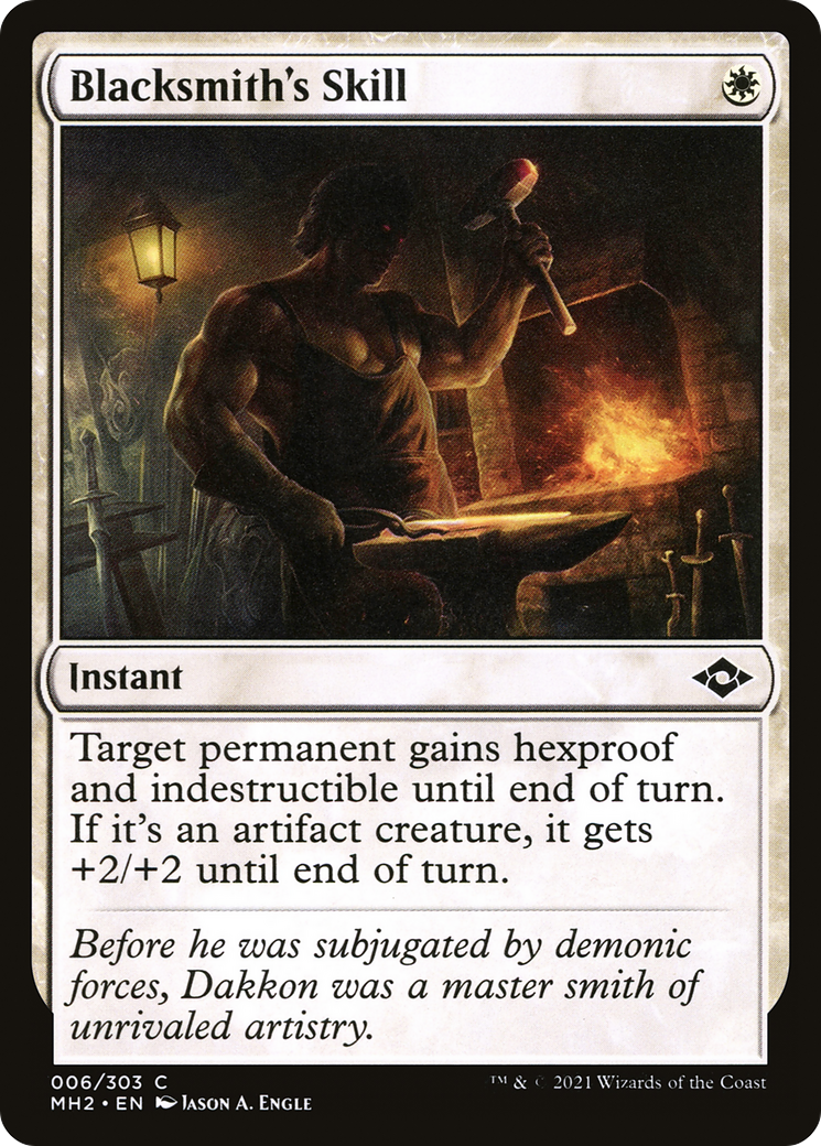 {C} Blacksmith's Skill [Modern Horizons 2] [MH2 006]