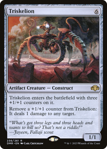 {R} Triskelion [Dominaria Remastered][DMR 236]