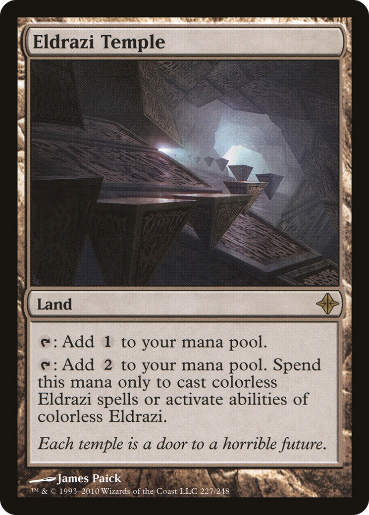 {R} Eldrazi Temple [Rise of the Eldrazi][ROE 227]