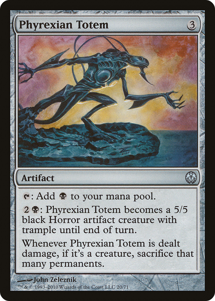 {C} Phyrexian Totem [Duel Decks: Phyrexia vs. the Coalition][DDE 020] - Misty Mountain Games