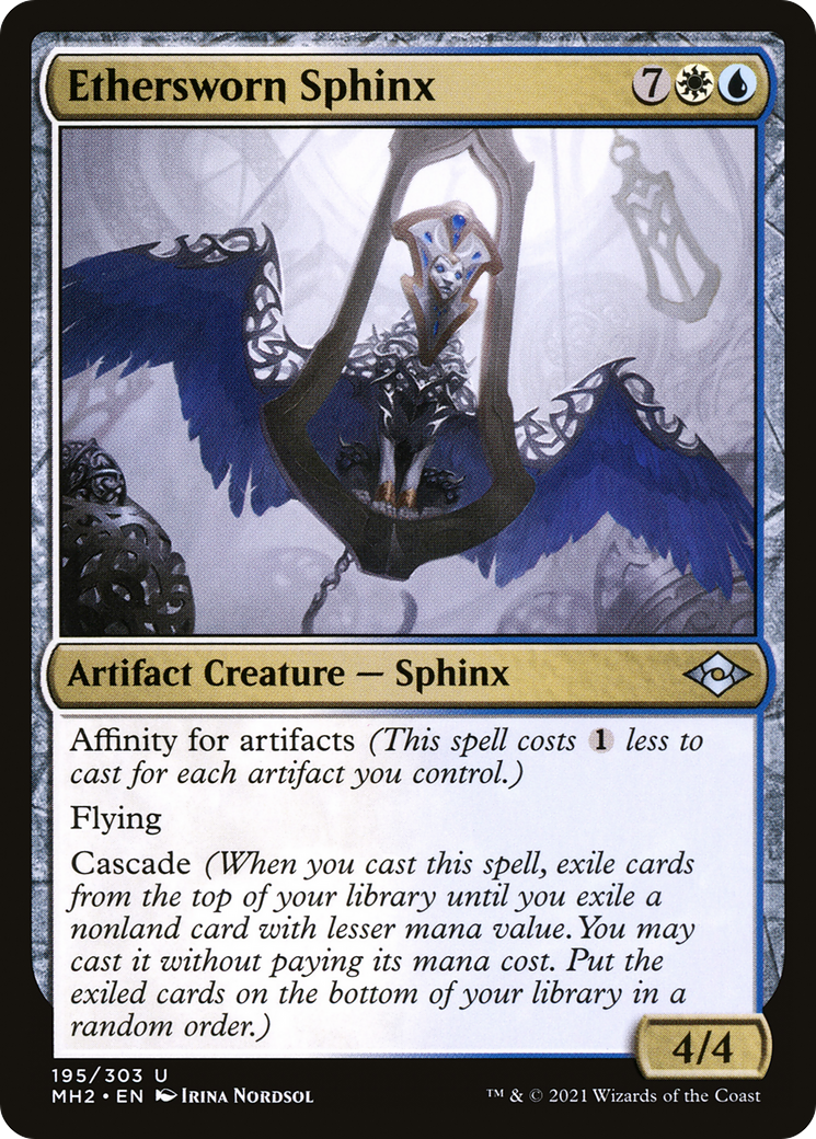 {C} Ethersworn Sphinx [Modern Horizons 2] [MH2 195]