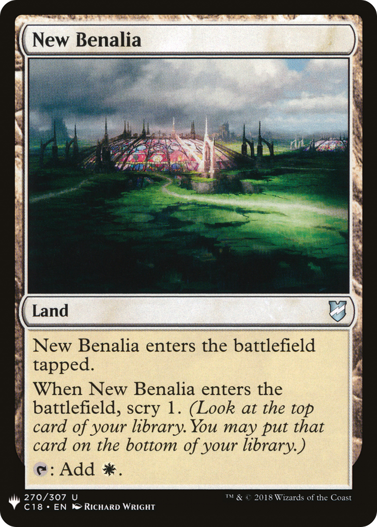 {C} New Benalia [Mystery Booster][LS C18 270]