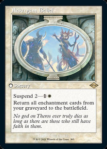 {R} Resurgent Belief (Retro Foil Etched) [Modern Horizons 2][RF ET MH2 385]