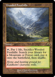 {R} Wooded Foothills (Retro) [Modern Horizons 3][MH3 441]