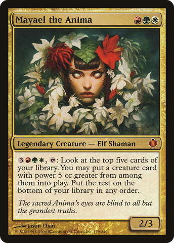 {R} Mayael the Anima [Shards of Alara][ALA 179]