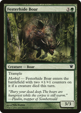 {C} Festerhide Boar [Innistrad][ISD 179]