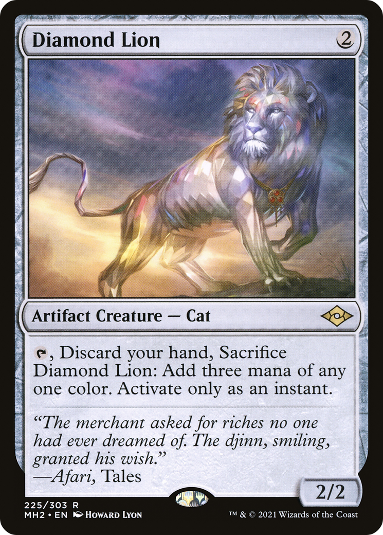 {R} Diamond Lion [Modern Horizons 2][MH2 225]