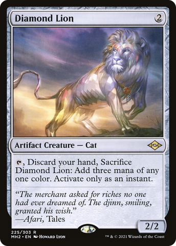 {R} Diamond Lion [Modern Horizons 2][MH2 225]