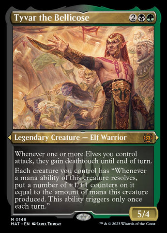 {R} Tyvar the Bellicose (Foil Etched) [March of the Machine: The Aftermath][MAT 148]