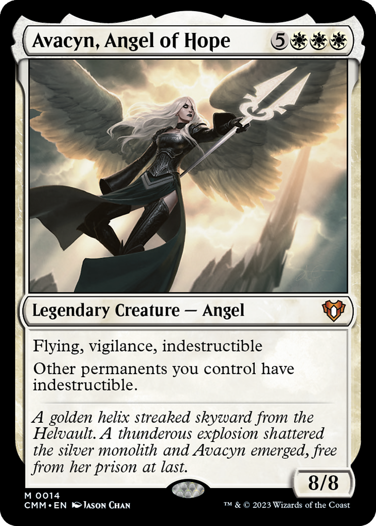 {R} Avacyn, Angel of Hope [Commander Masters][CMM 014]