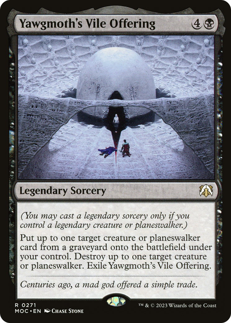 {R} Yawgmoth's Vile Offering [March of the Machine Commander][MOC 271]