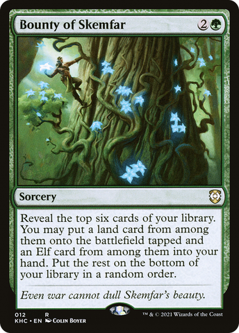 {R} Bounty of Skemfar [Kaldheim Commander][KHC 012]