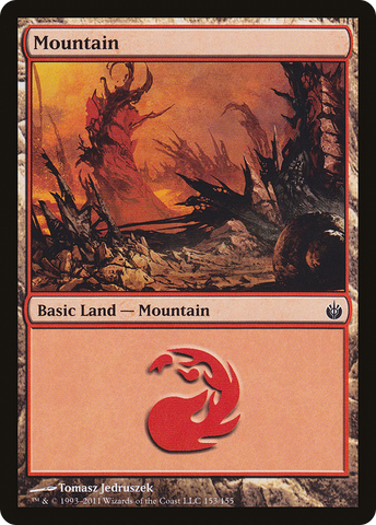 {B}[MBS 153] Mountain (153) [Mirrodin Besieged]