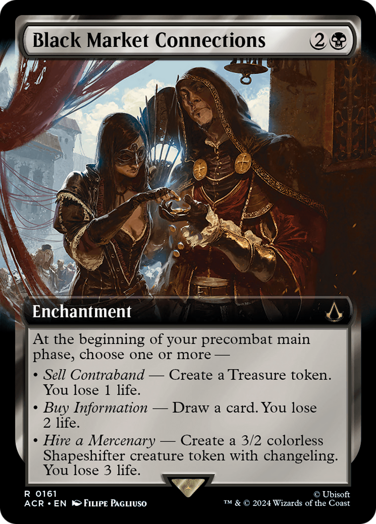 {R} Black Market Connections (Extended Art) [Assassin's Creed][ACR 161]