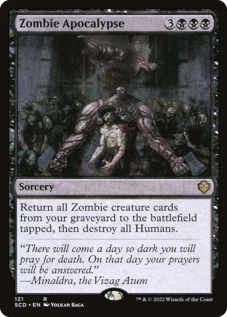 {R} Zombie Apocalypse [Starter Commander Decks][SCD 121]