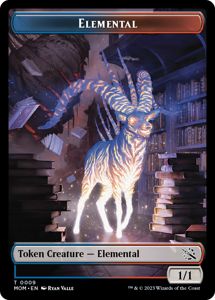 {T} Elemental Token [March of the Machine Tokens][TMOM 009]