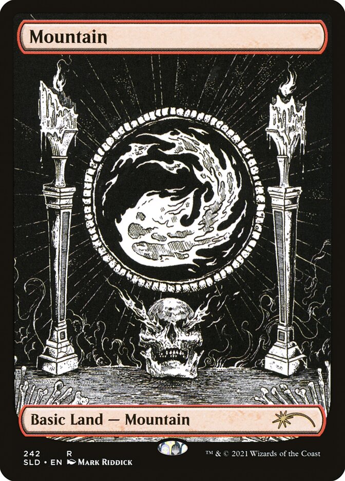 {B}[SLD 242] Mountain (Crushing Brutality) [Secret Lair Drop Series]