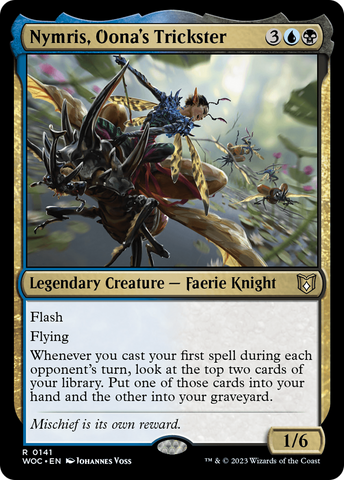 {R} Nymris, Oona's Trickster [Wilds of Eldraine Commander][WOC 141]