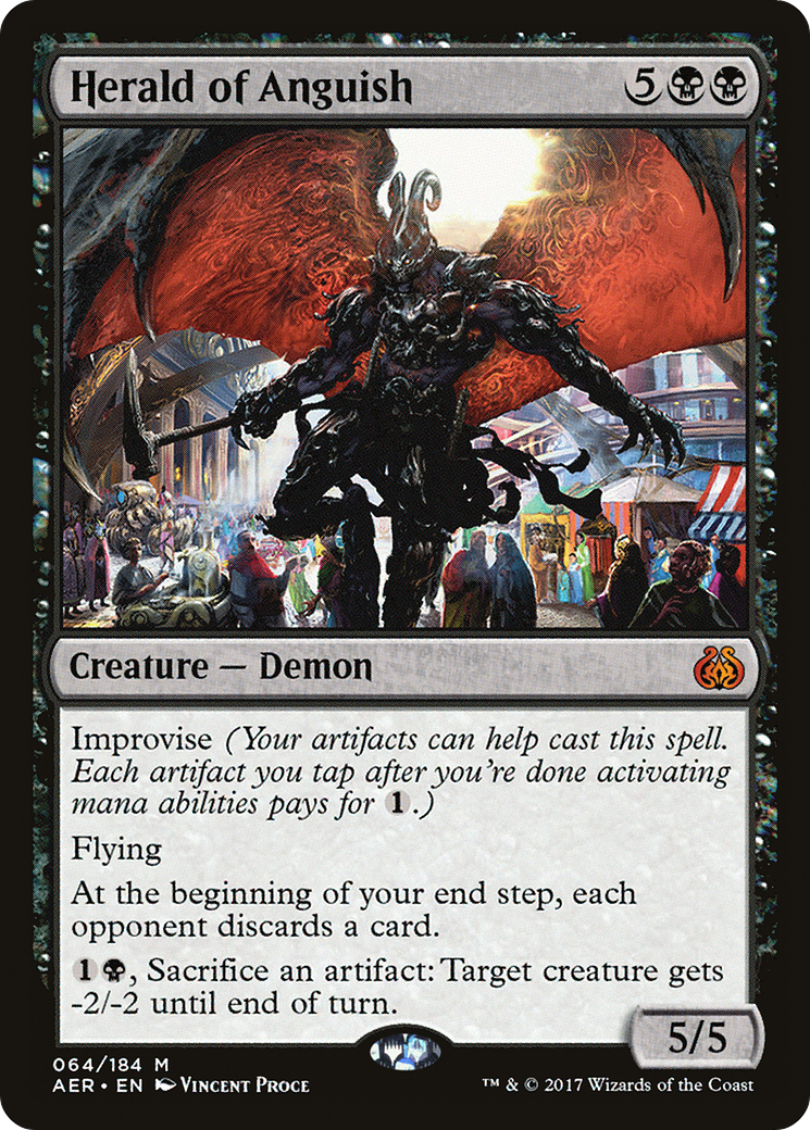 {R} Herald of Anguish [Aether Revolt][AER 064] - Misty Mountain Games