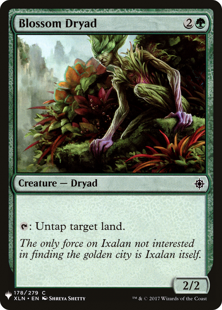 {C} Blossom Dryad [Mystery Booster][LS XLN 178]