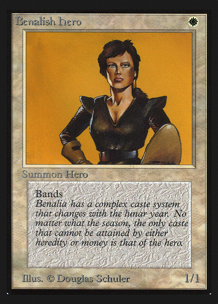 {C} Benalish Hero [International CollectorsÃ¢Â€Â™ Edition][GB CEI 004]