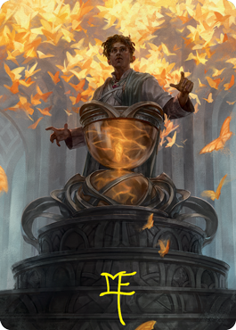 {A} Introduction to Prophecy Art Card (Gold-Stamped Signature) [Strixhaven: School of Mages Art Series][GS ASTX 001]