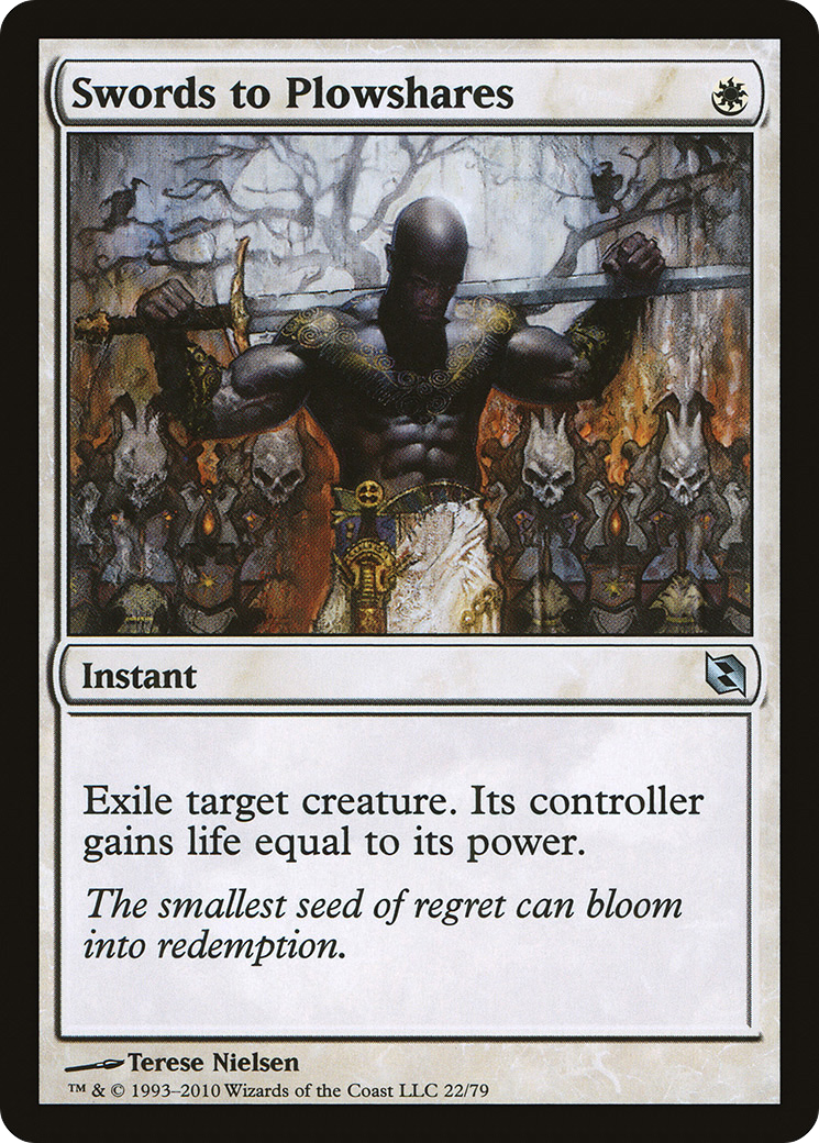 {C} Swords to Plowshares [Duel Decks: Elspeth vs. Tezzeret][DDF 022]