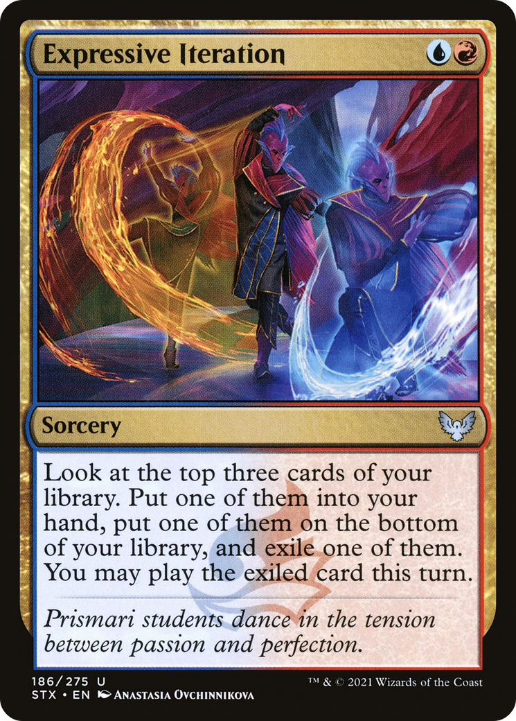 {C} JPN Expressive Iteration [Strixhaven: School of Mages][STX 186]