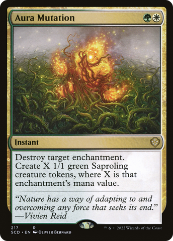 {R} Aura Mutation [Starter Commander Decks][SCD 217]