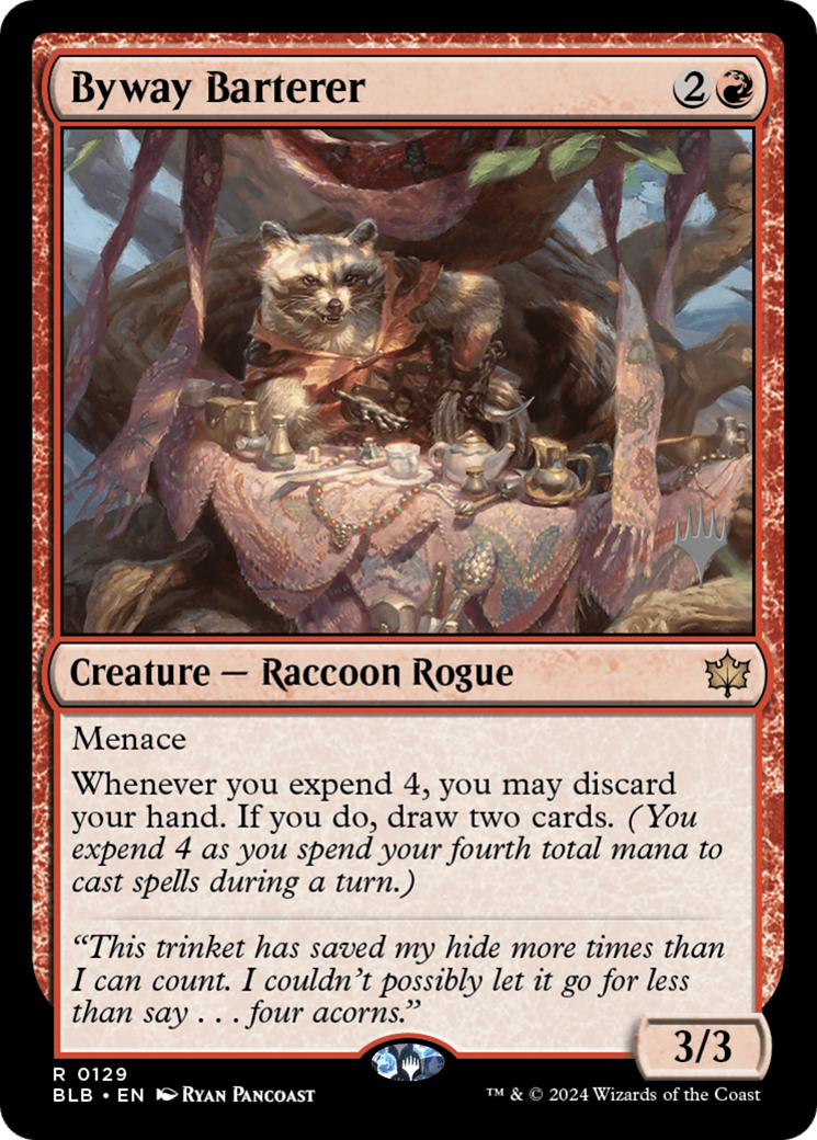 {@R} Byway Barterer (Promo Pack) [Bloomburrow Promos][PP BLB 129]