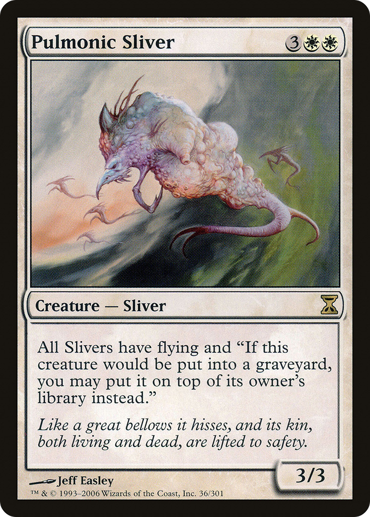 {R} Pulmonic Sliver [Time Spiral][TSP 036]