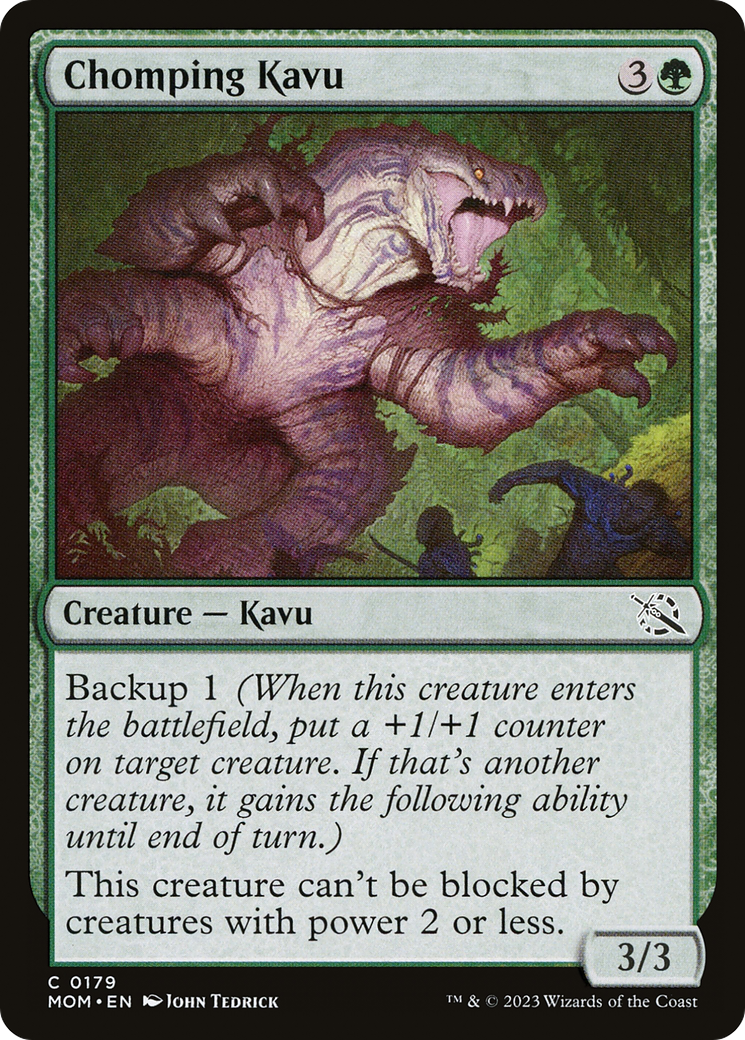 {C} Chomping Kavu [March of the Machine][MOM 179]