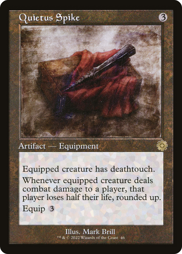 {R} Quietus Spike (Retro) [The Brothers' War Retro Artifacts][BRR 046]
