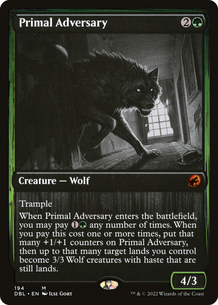 {R} Primal Adversary [Innistrad: Double Feature][DBL 194]