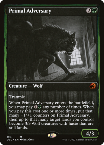 {R} Primal Adversary [Innistrad: Double Feature][DBL 194]