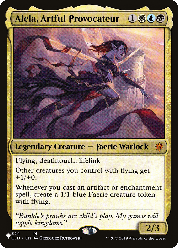 Alela, Artful Provocateur [LIST 324/269]